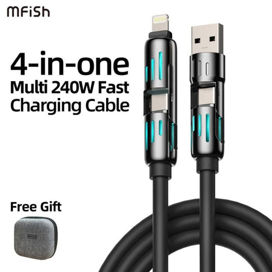 4-in-1 Multi USB Charging Cable