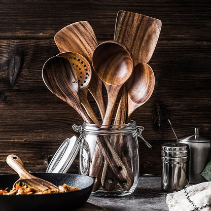 Wooden Utensils Set